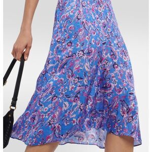 Isabel Marant Paysa printed silk-blend midi dress